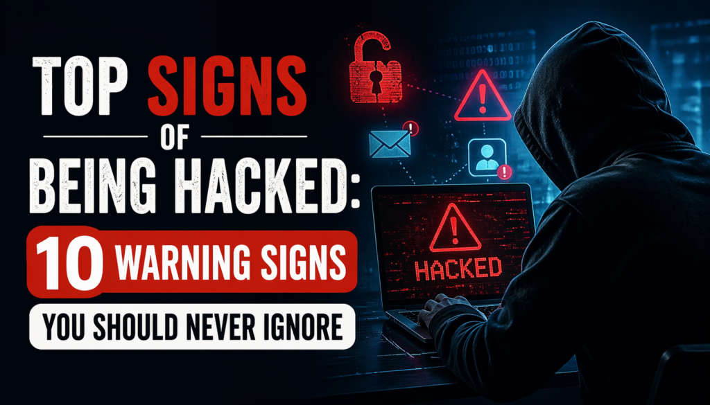 Signs of Being Hacked