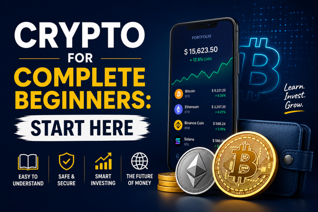 Crypto for Complete Beginners: Start Here