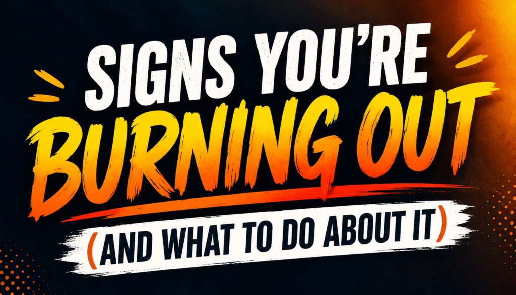 burnout signs