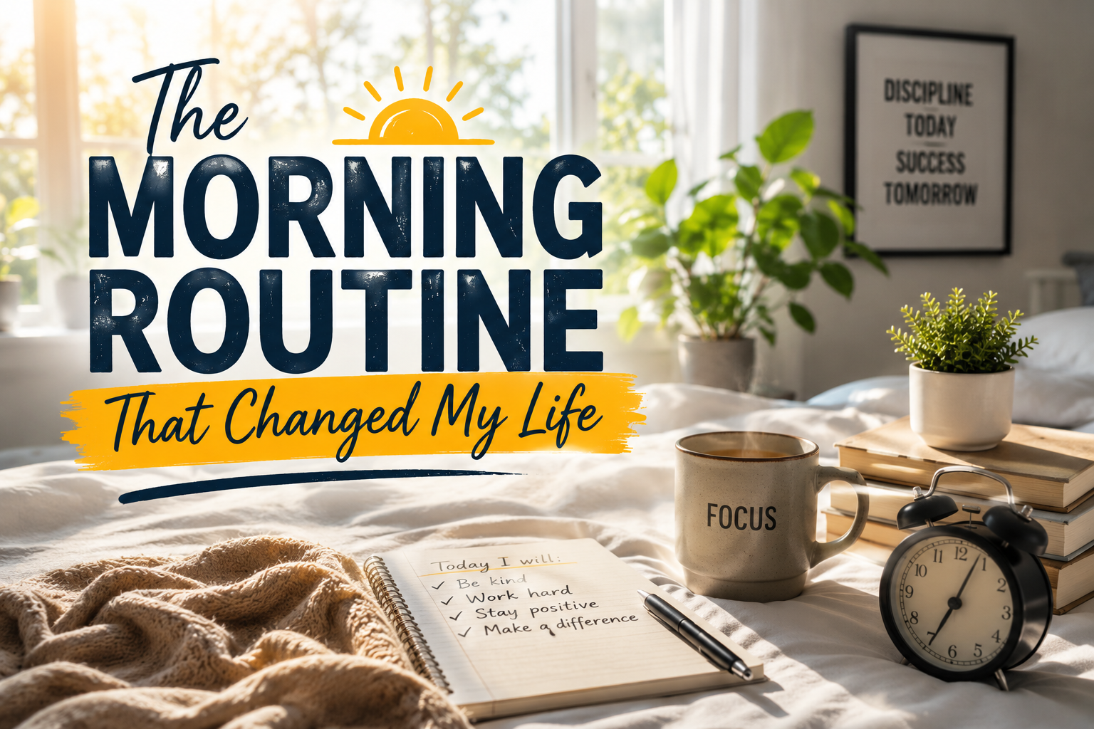 The Morning Routine Productivity That Changed My Life