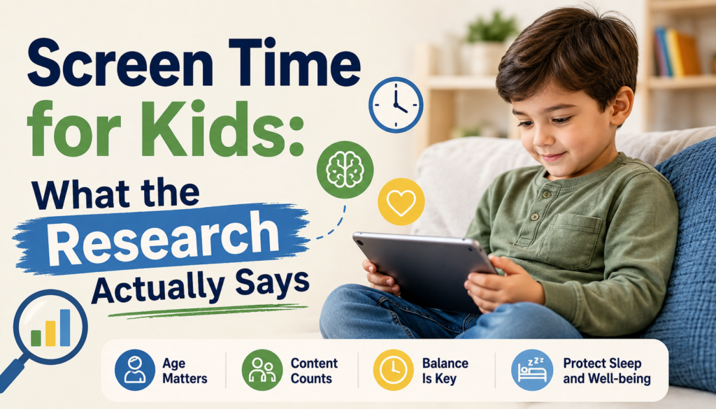 screen time among children