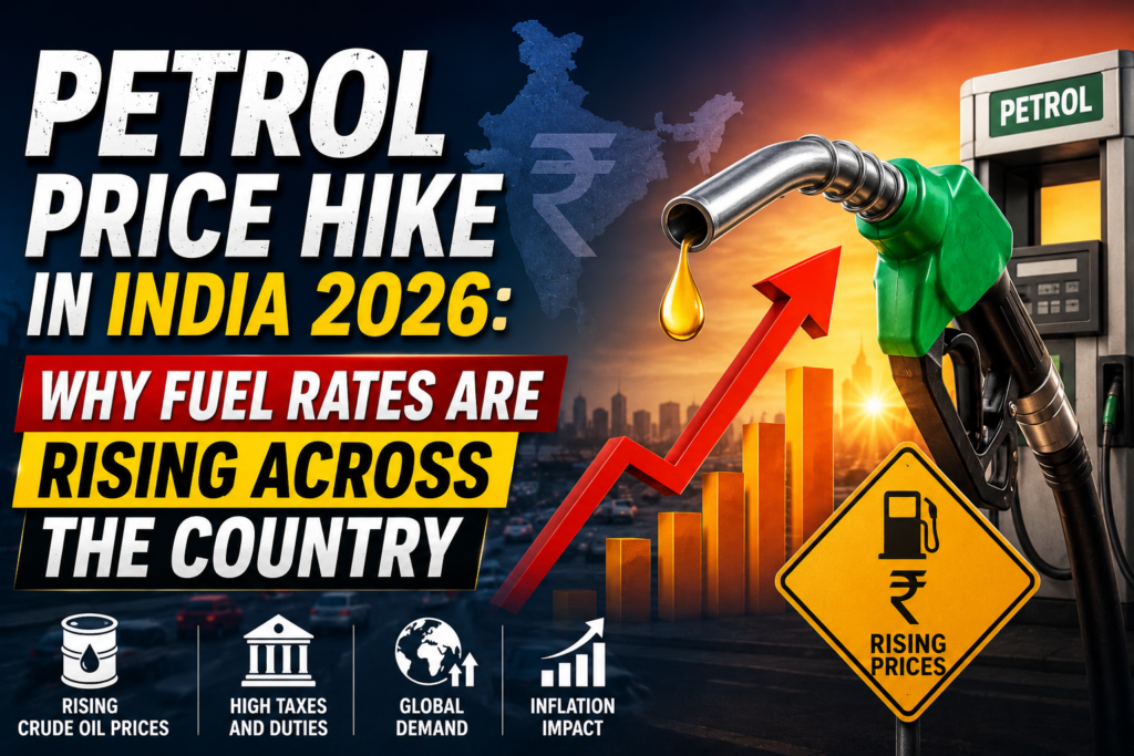 Petrol Price Hike in India 2026: Why Fuel Rates Are Rising Across the Country