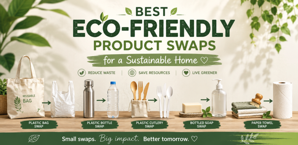 Best Eco-Friendly Product Swaps for a Sustainable Home