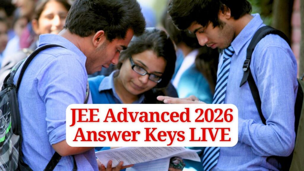 JEE Advanced 2026 Answer Key
