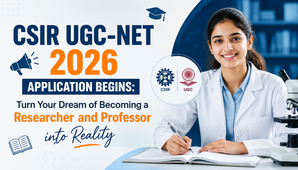 CSIR UGC-NET 2026