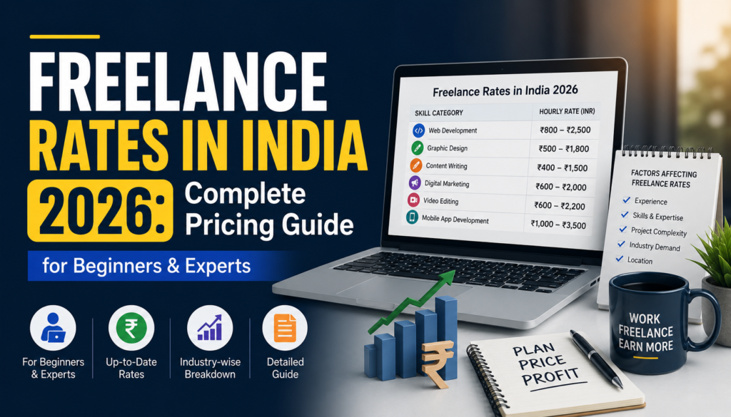 Freelance Rates in India 2026: Complete Pricing Guide for Beginners & Experts