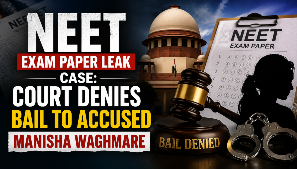 NEET Exam Paper Leak