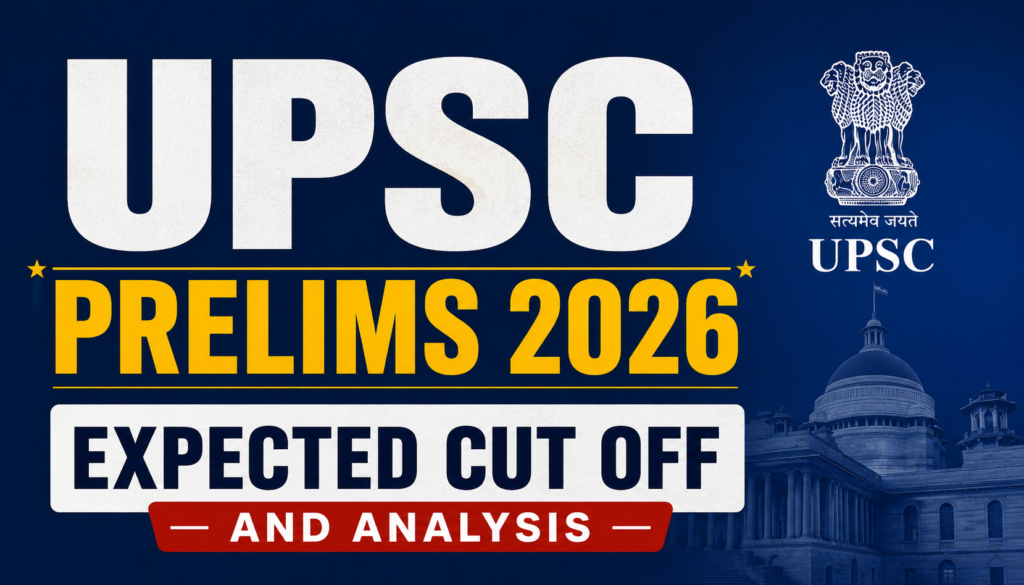 UPSC Prelims 2026 cut-off
