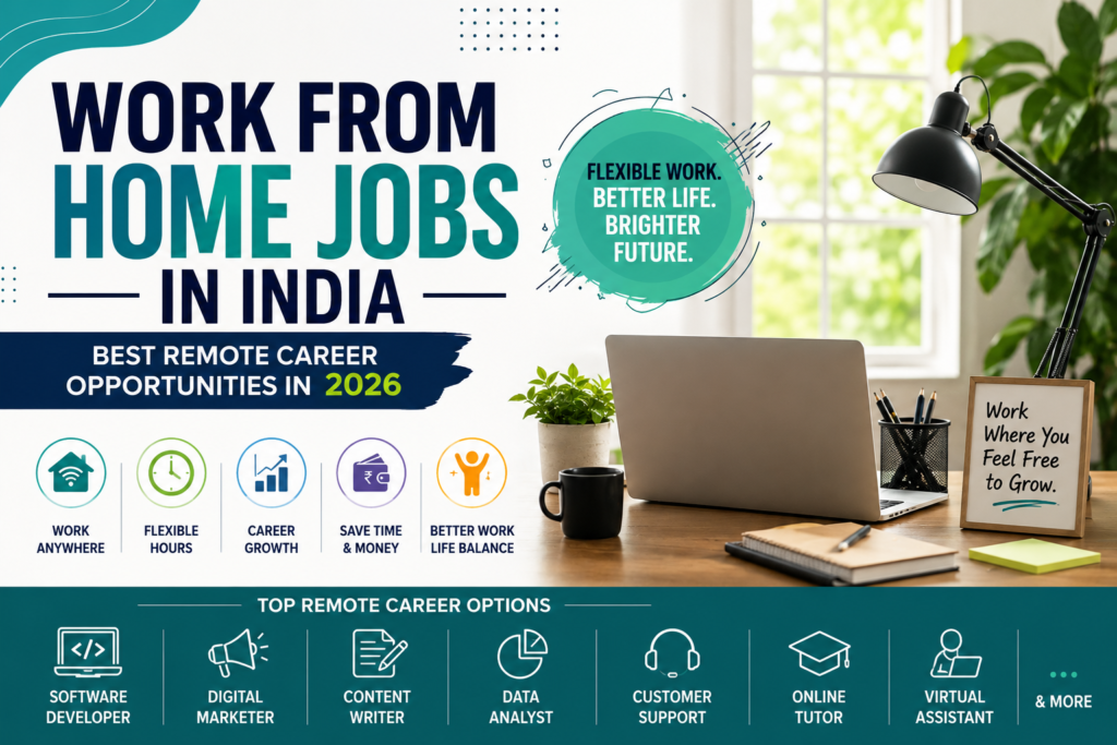 Work From Home Jobs in India: Best Remote Career Opportunities in 2026