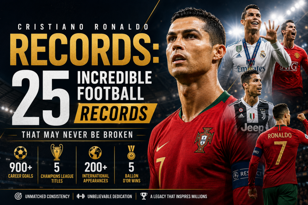 Cristiano Ronaldo records