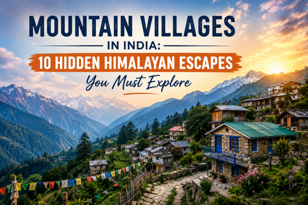 Mountain Villages in India: 10 Hidden Himalayan Escapes You Must Explore