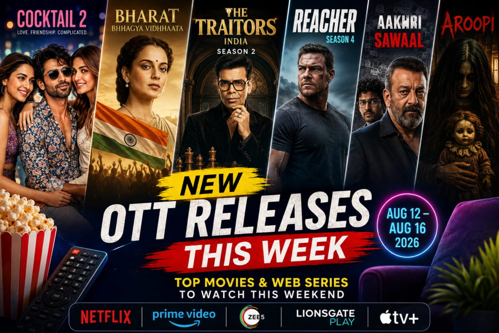 new OTT releases this week