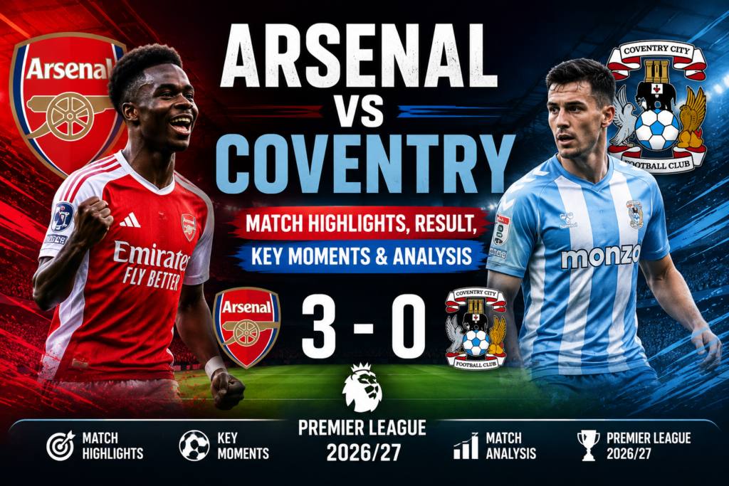 Arsenal vs Coventry