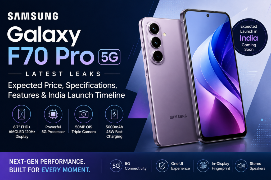 Galaxy F70 Pro 5G