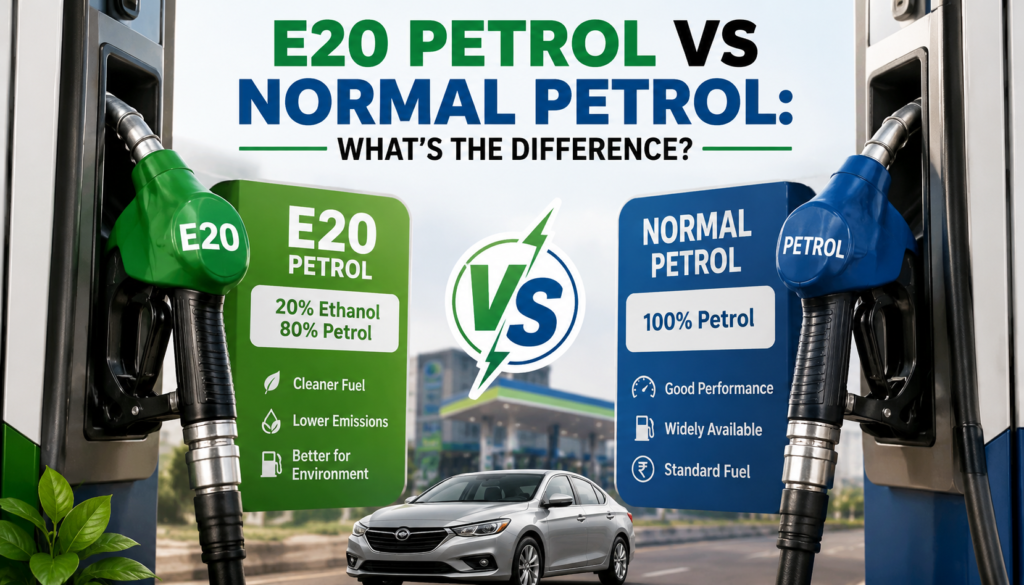 E20 Petrol vs Normal Petrol