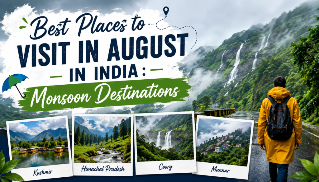 Best Places to Visit in August in India