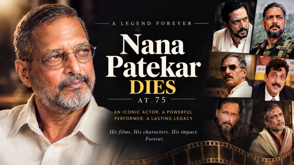 Nana Patekar dies at 75