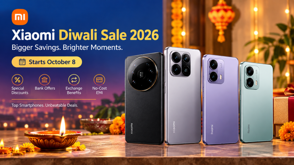 Xiaomi Diwali Sale 2026