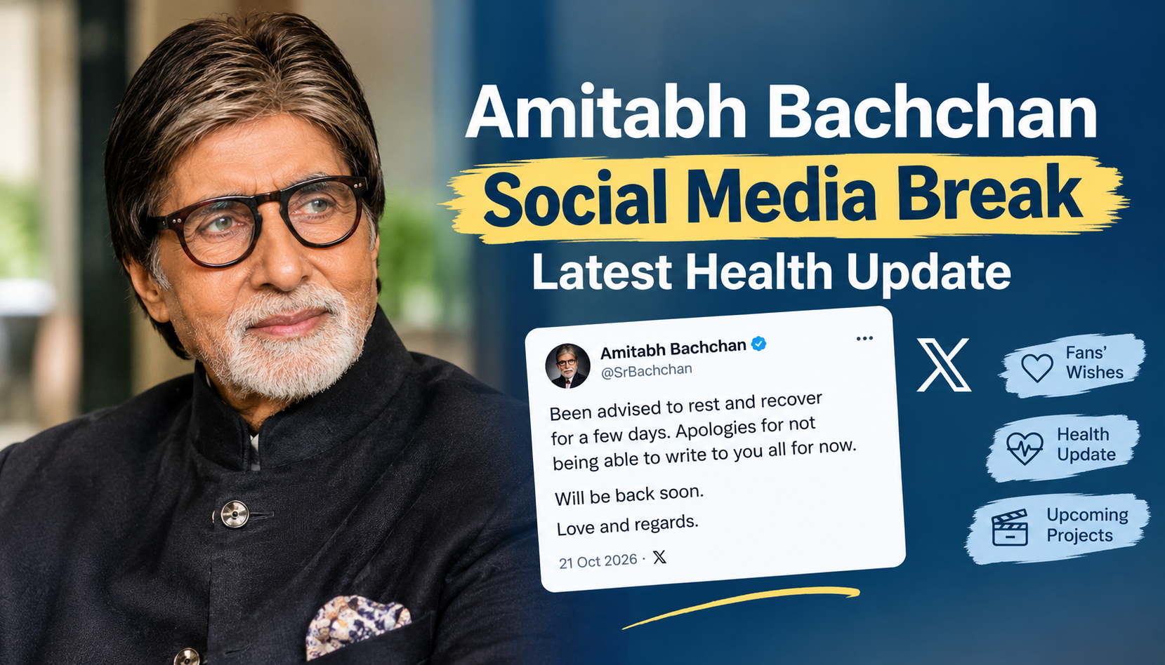 Amitabh Bachchan Social Media Break
